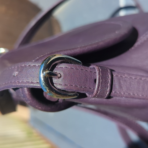 💜Rare Vintage Coach Soho flap crossbody 4108 - Picture 11 of 12